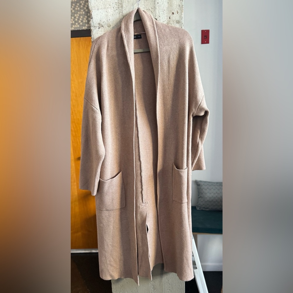 Mango Sweater Coat